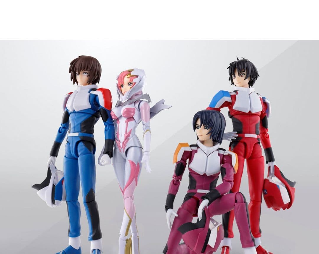 S.H.Figuarts ラクス 陣羽織、パイロットスーツ、キラ、アスラン、シン