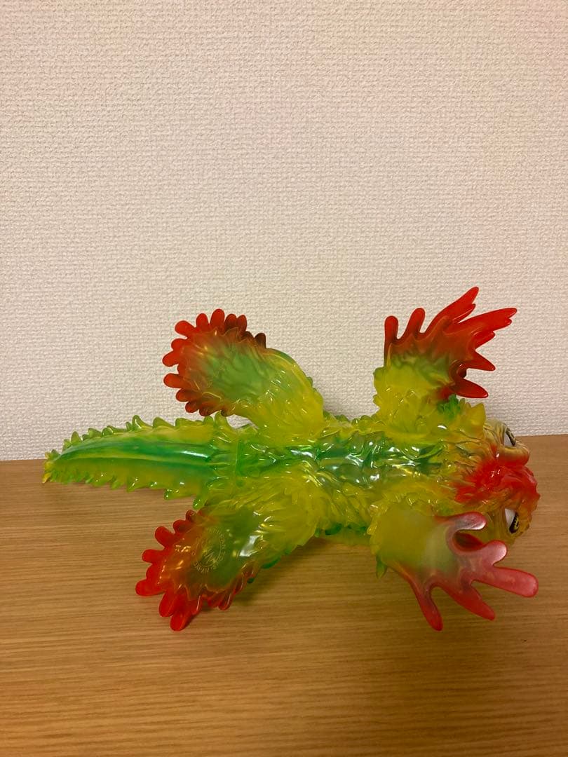 希少　マルサン450 四足ヘドラ　クリア成型　ソフビ