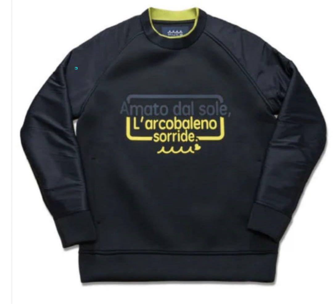 muta MARINE GOLF メンズ ボンディング切替 プルオーバー