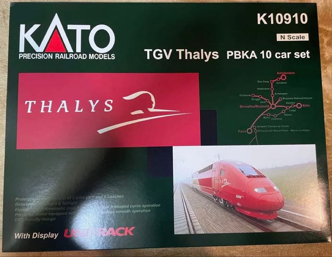 KATO TGV Thalys PBKA 10車セット　タリス Nゲージ