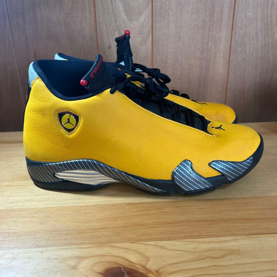 NIKEエアジョーダン14フェラーリ ユニバーシティゴールド 28.5cm