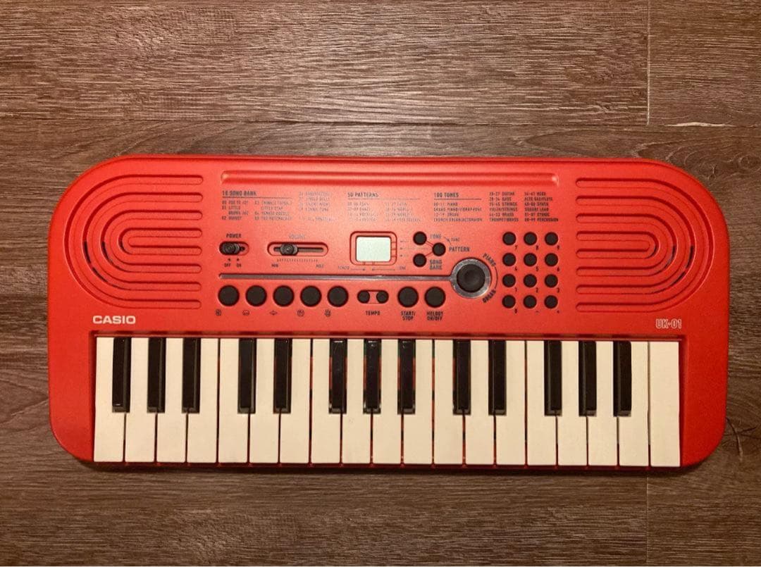 CASIO UK-01 ミニキーボード／ACアダプター付き［美品］