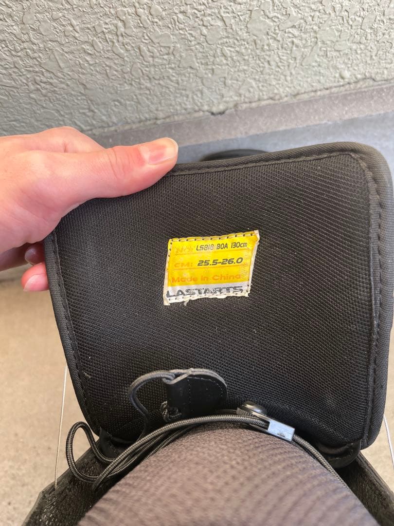 BOAシステム ブラック スノーボードブーツ