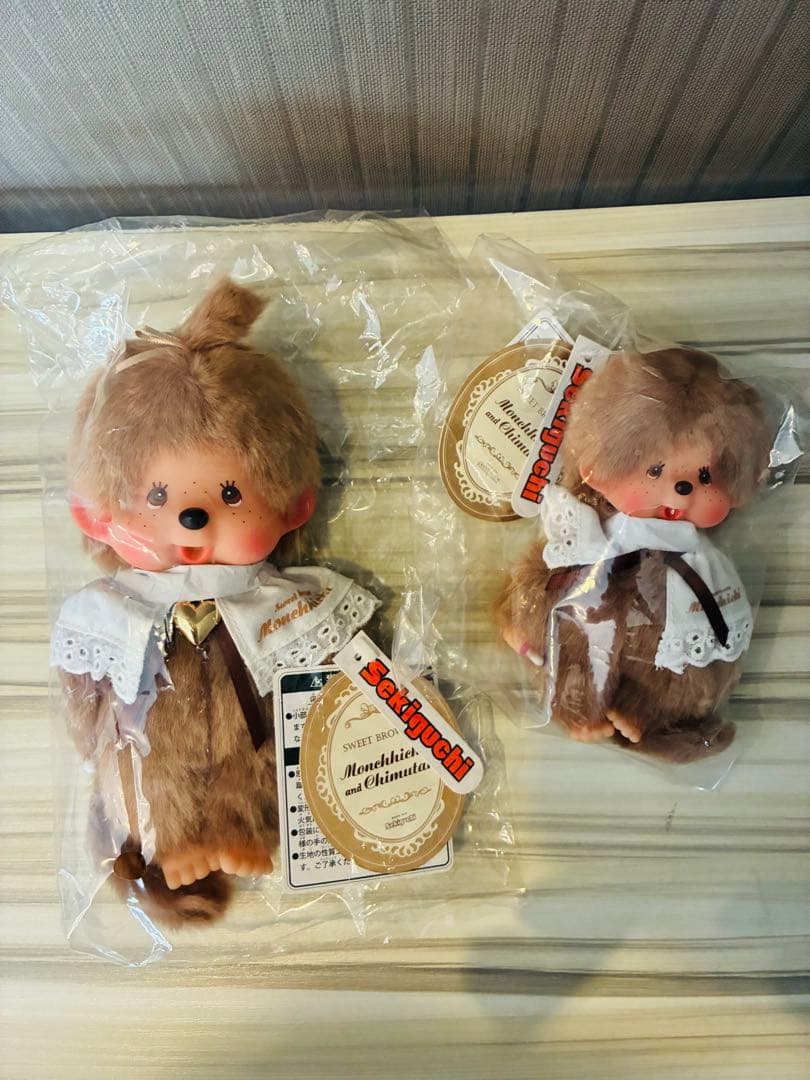 スウィートブラウン モンチッチ Sサイズ 女の子・マスコットキーチェーン男の子
