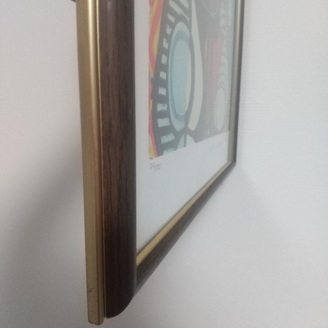 ピカソ リトグラフ 本物保証エンボスBirl Before the Mirror