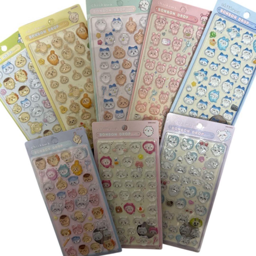 『正規品』ちいかわボンボンドロップシール 8枚セット　ラスト1点　送料無料