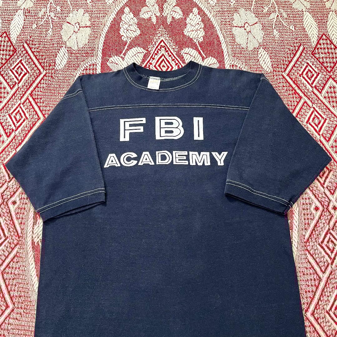 70s sports swear FBI フットボールT