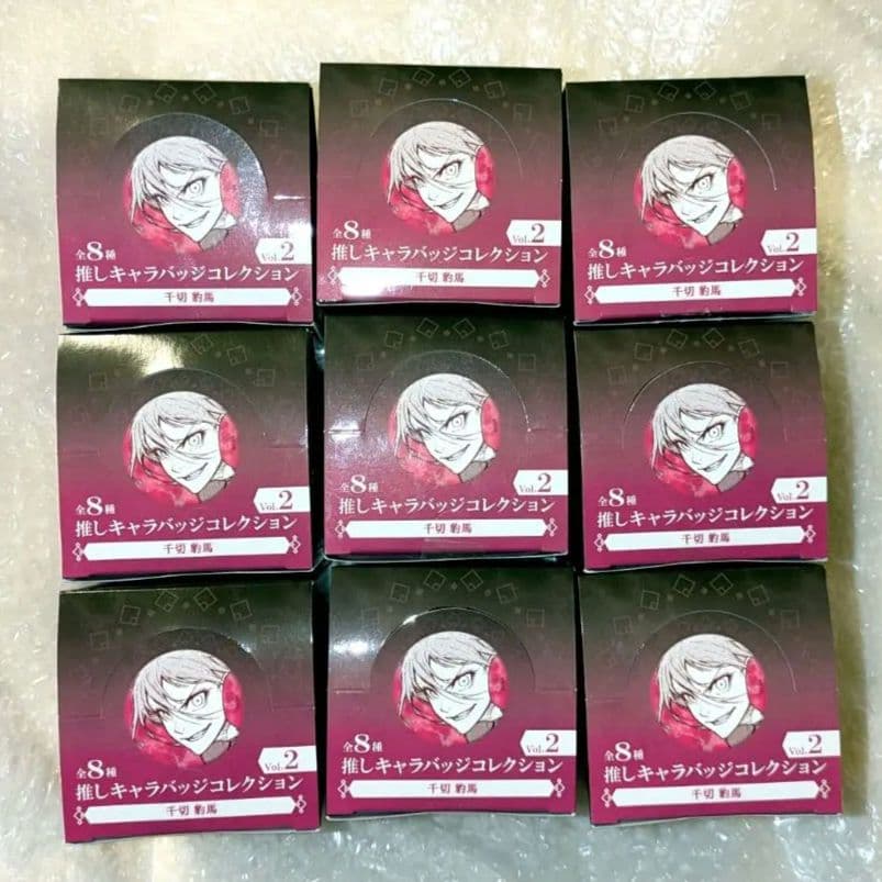 〖送料無料！〗格安 ブルーロック展 千切豹馬 推しキャラバッジ 9BOX セット