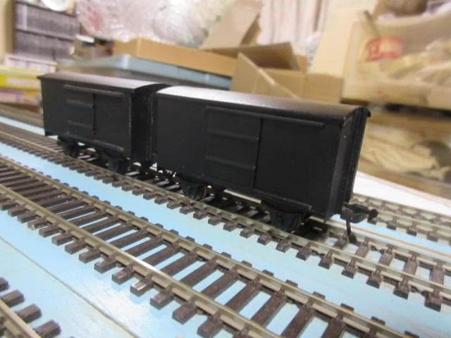 有蓋貨物列車セット （ワム系）HOゲージ（金属製・カツミ/エンドウ/つぼみ堂製）