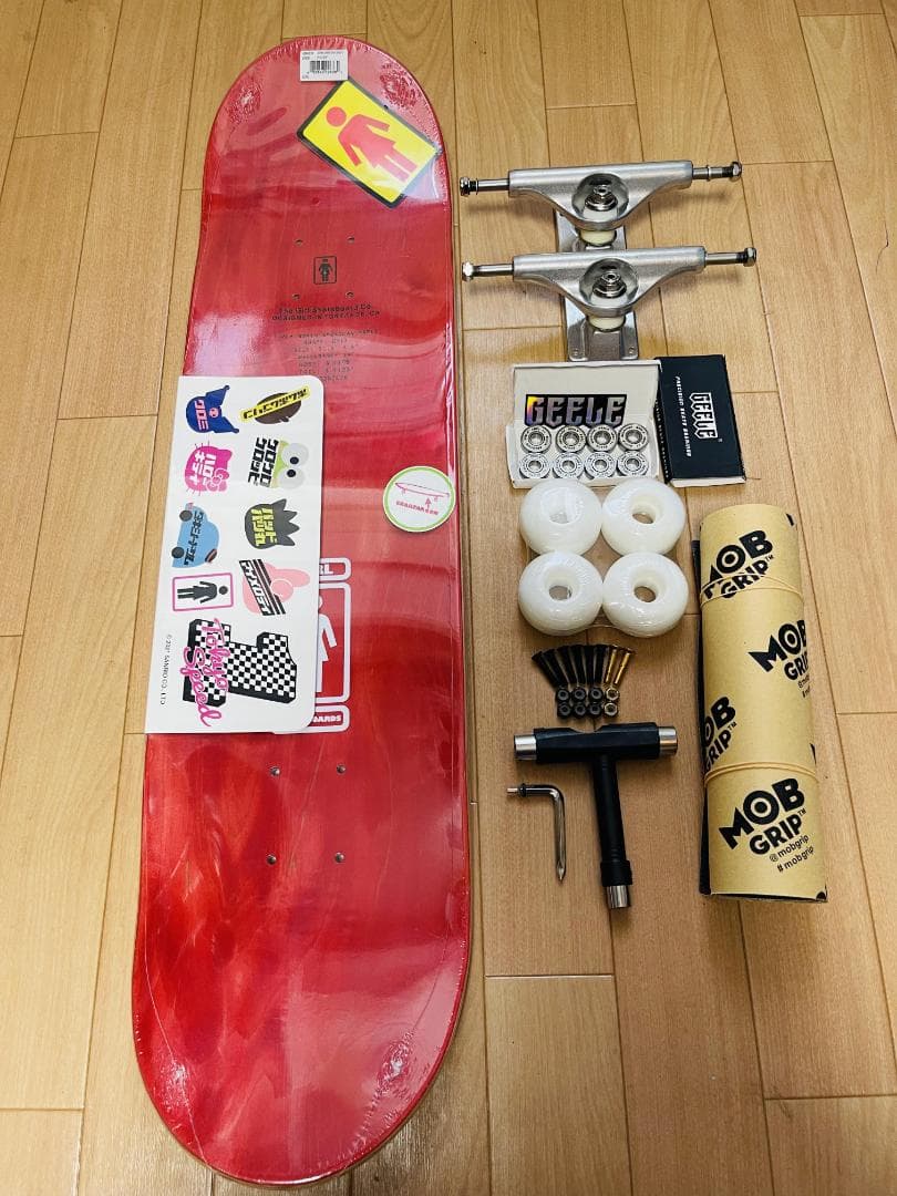 INDYチタン合金トラック同等品使用　ガール　Girl　8.0コンプリート