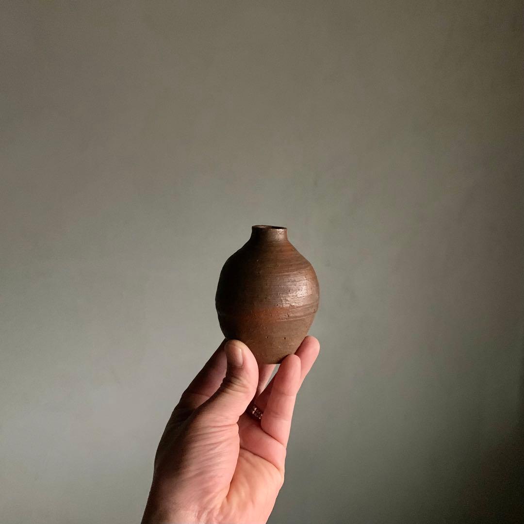 焼き締め 振出 小徳利 小壺 古美術 古道具 アンティーク