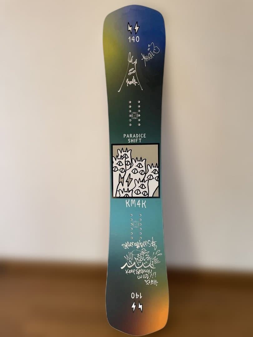 KM4K PARADICE SHIFT 140cm スノーボード