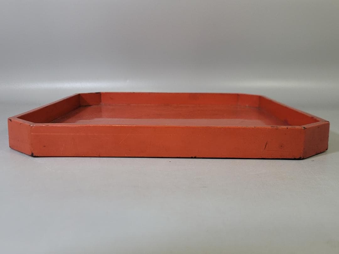 古美術 仿堆朱 陶製 水注 瓶 文房具 DT628