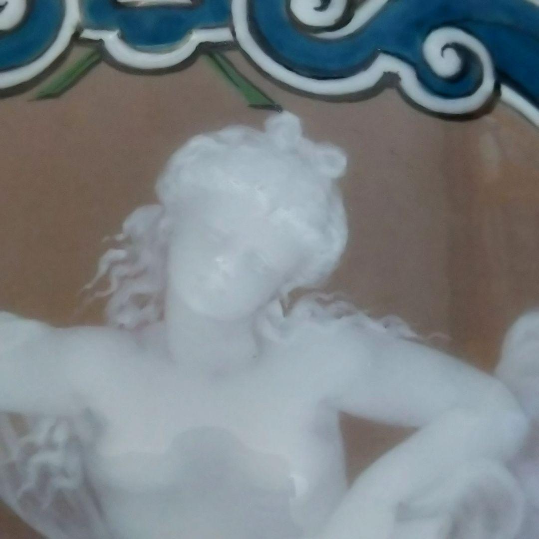 リモージュ(Limoges)パテシュールパテ『女神と天使文花瓶』