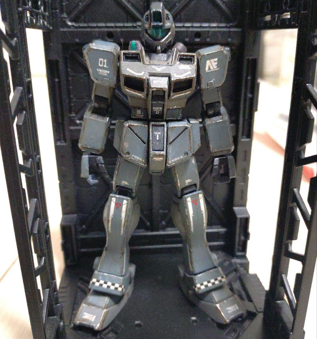 〚塗装完成品〛1/144 RGM-79GS 　ジムコマンド宇宙用　（エース機）