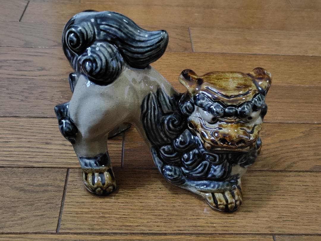 浅蔵五十吉　九谷焼　 獅子　2体