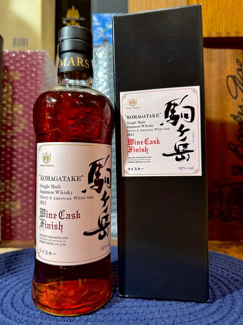 【希少】駒ヶ岳 シェリー&アメリカン ホワイトオーク 2011 ワインカスク