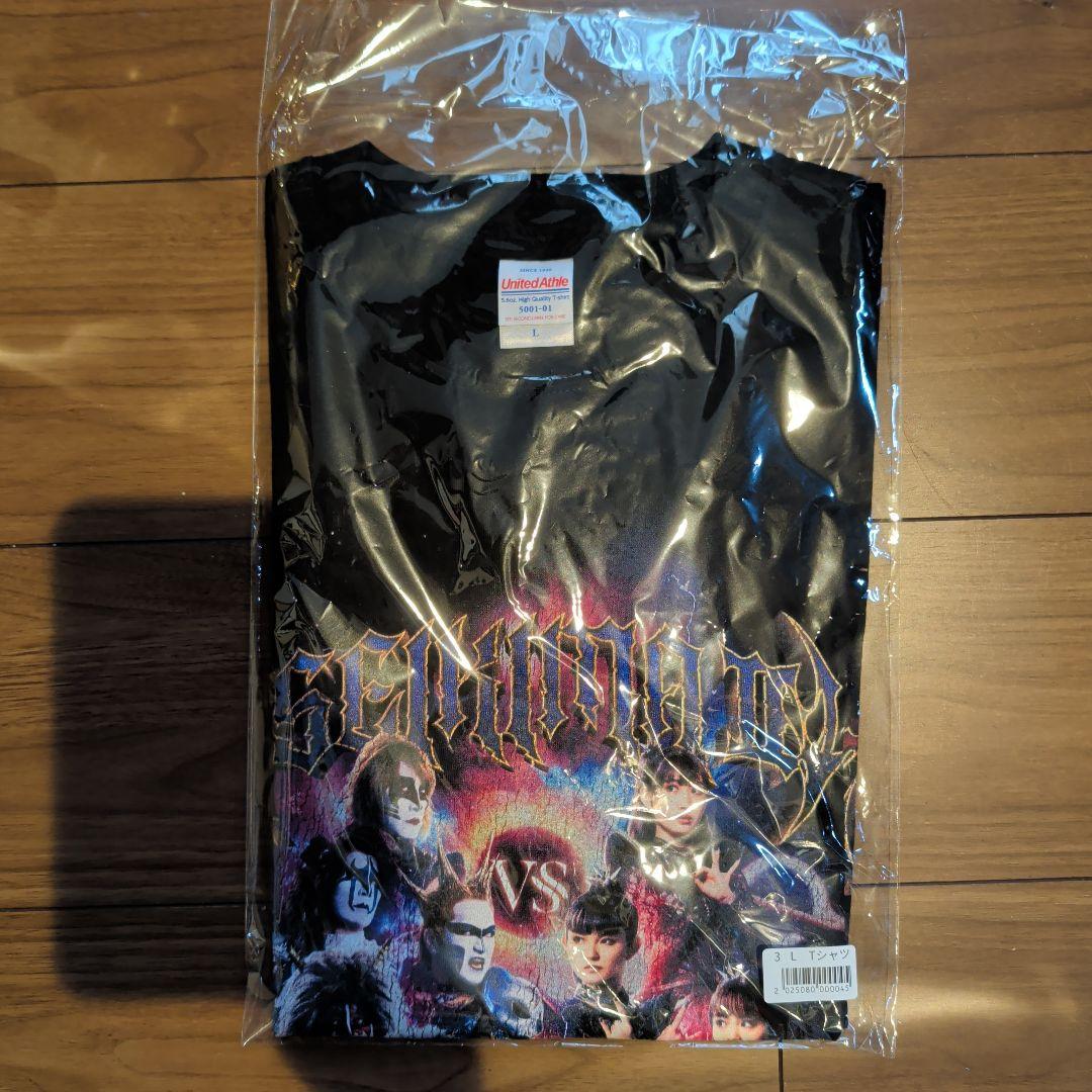 【新品・未開封】聖飢魔II vs BABYL コラボTシャツ【Lサイズ】