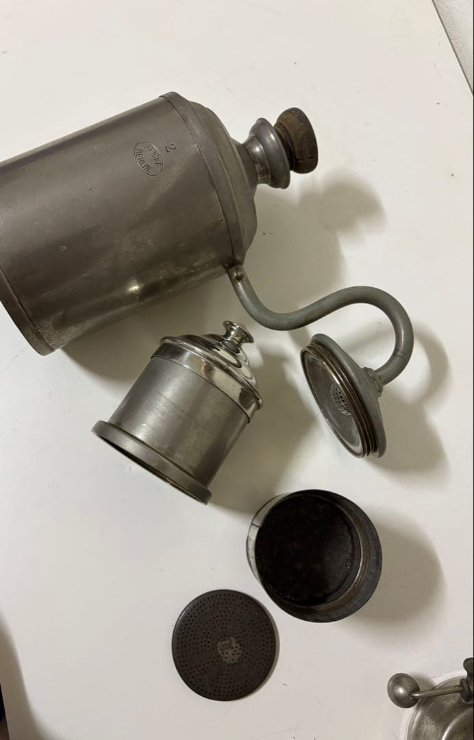 100年前の入手困難アンティークドイツ製ヴィンテージ世界初自動コーヒーメーカー