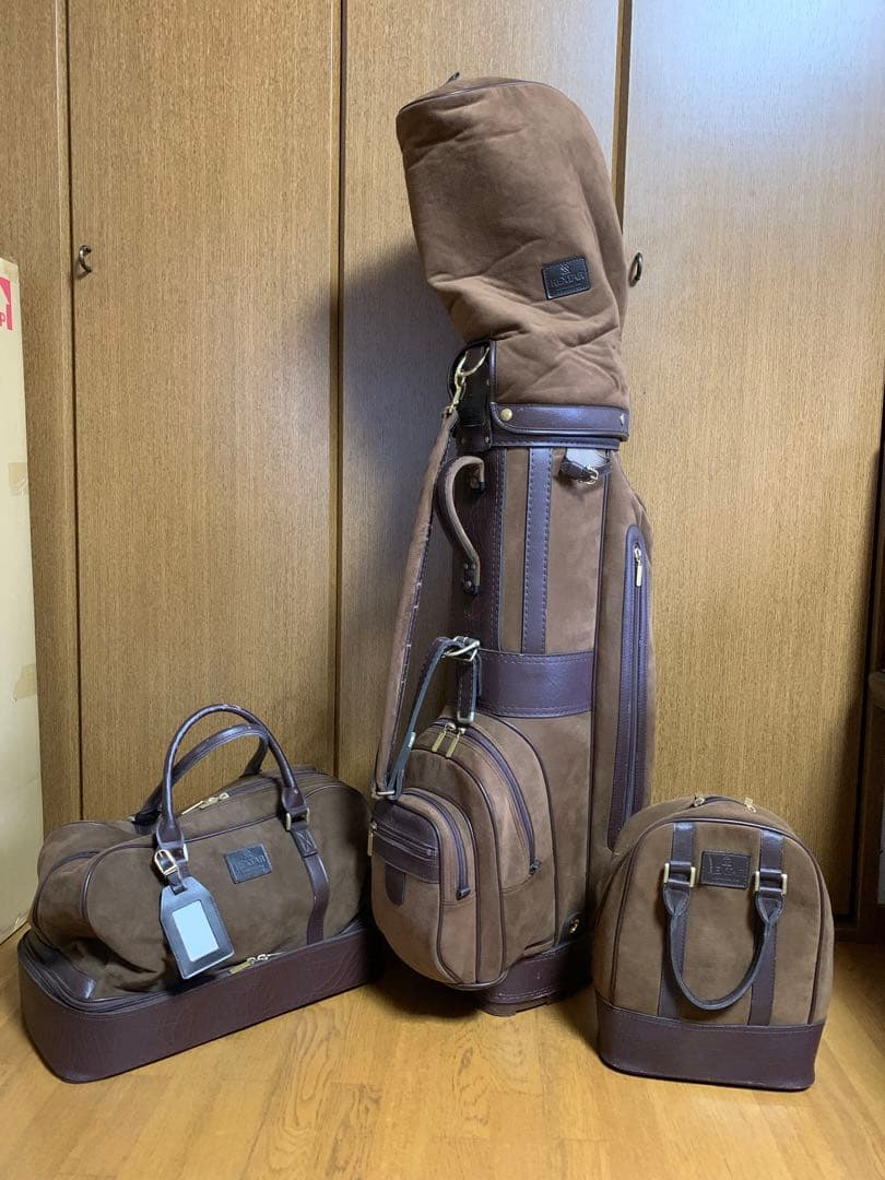 キャディーバッグ　REXTER ボストンバッグ、シューズバッグ3点セット