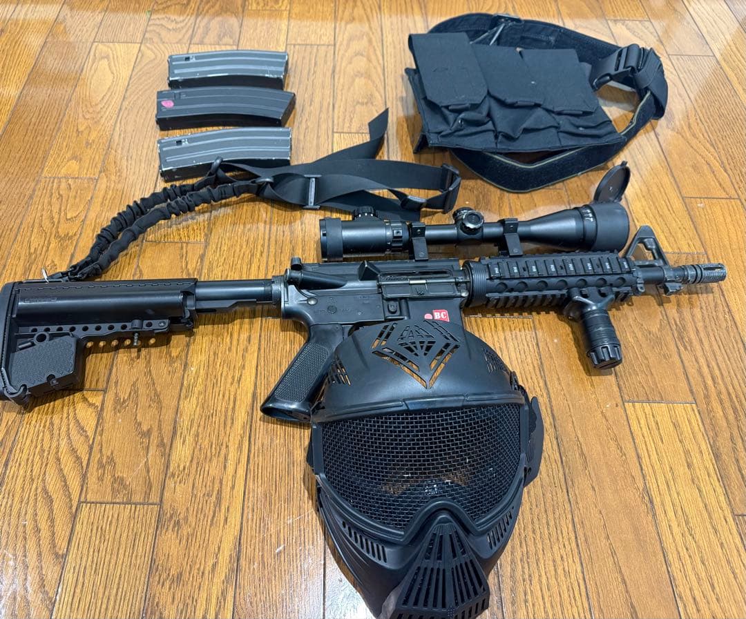 t*z様 東京マルイ 次世代電動ガンセット ブラック サバゲー サバイバルゲーム