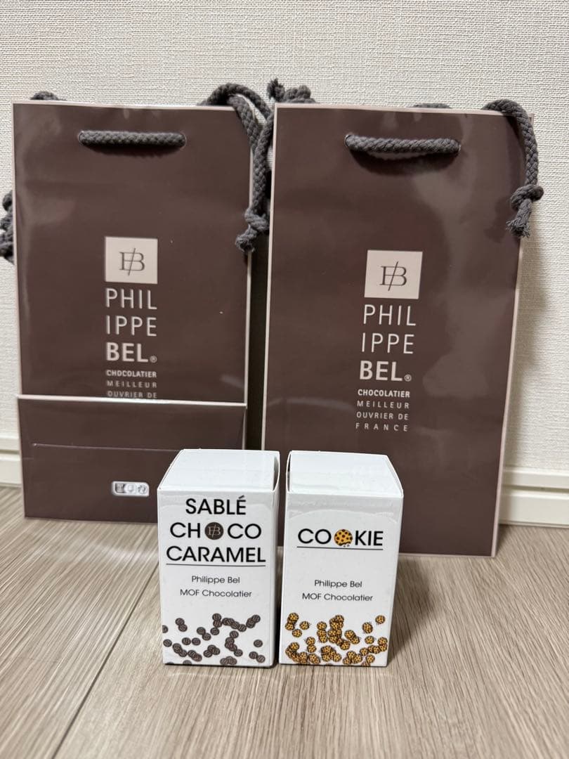 値下げ フィリップ・べル　クッキー・サブレショコラキャラメル　2種セット