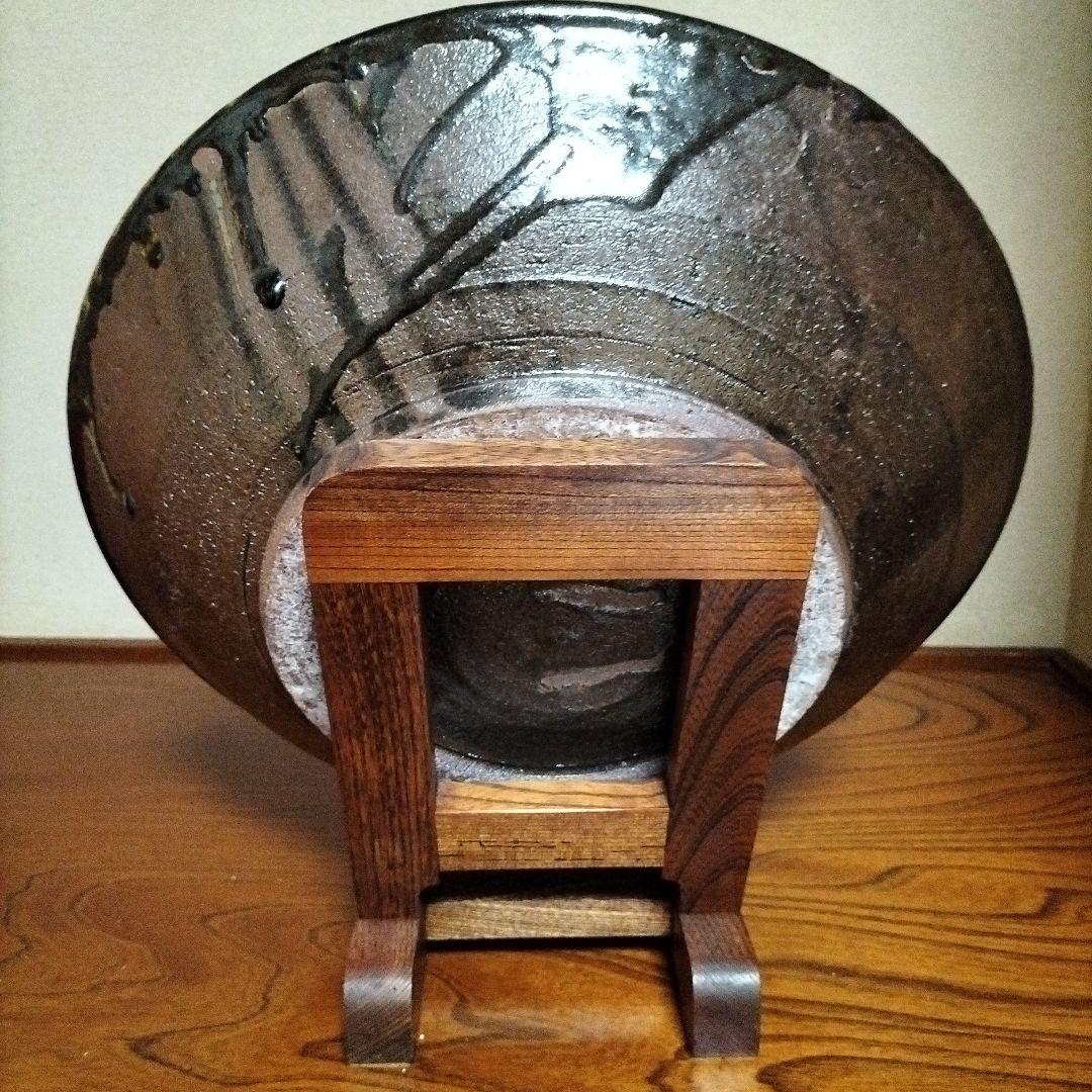 陶器　飾り大皿　43センチ