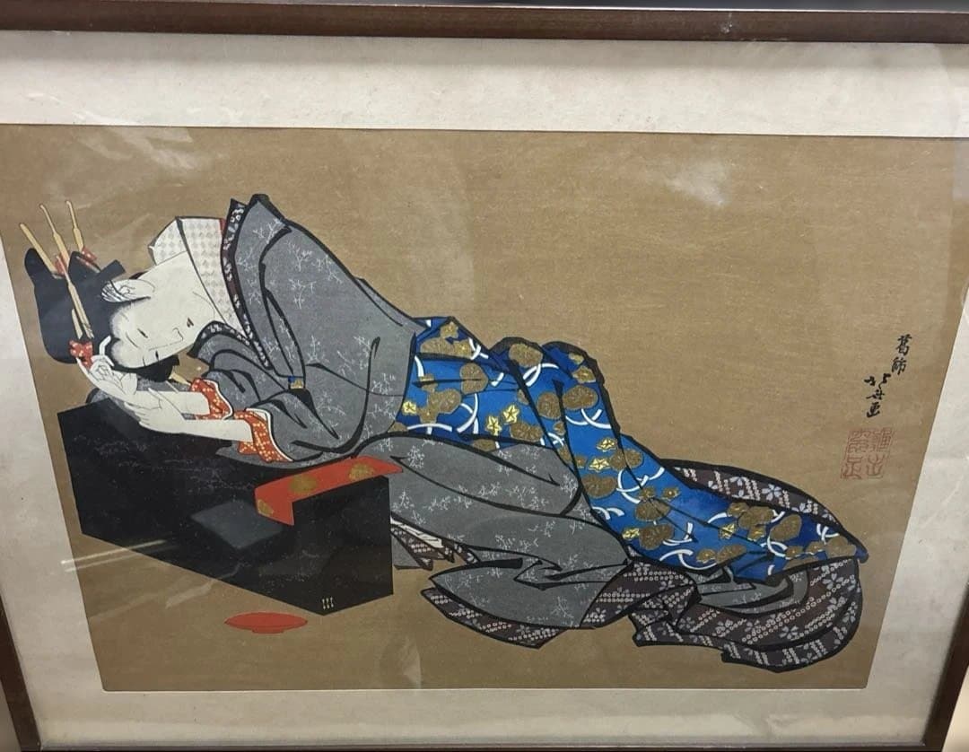浮世絵 女性の肖像画