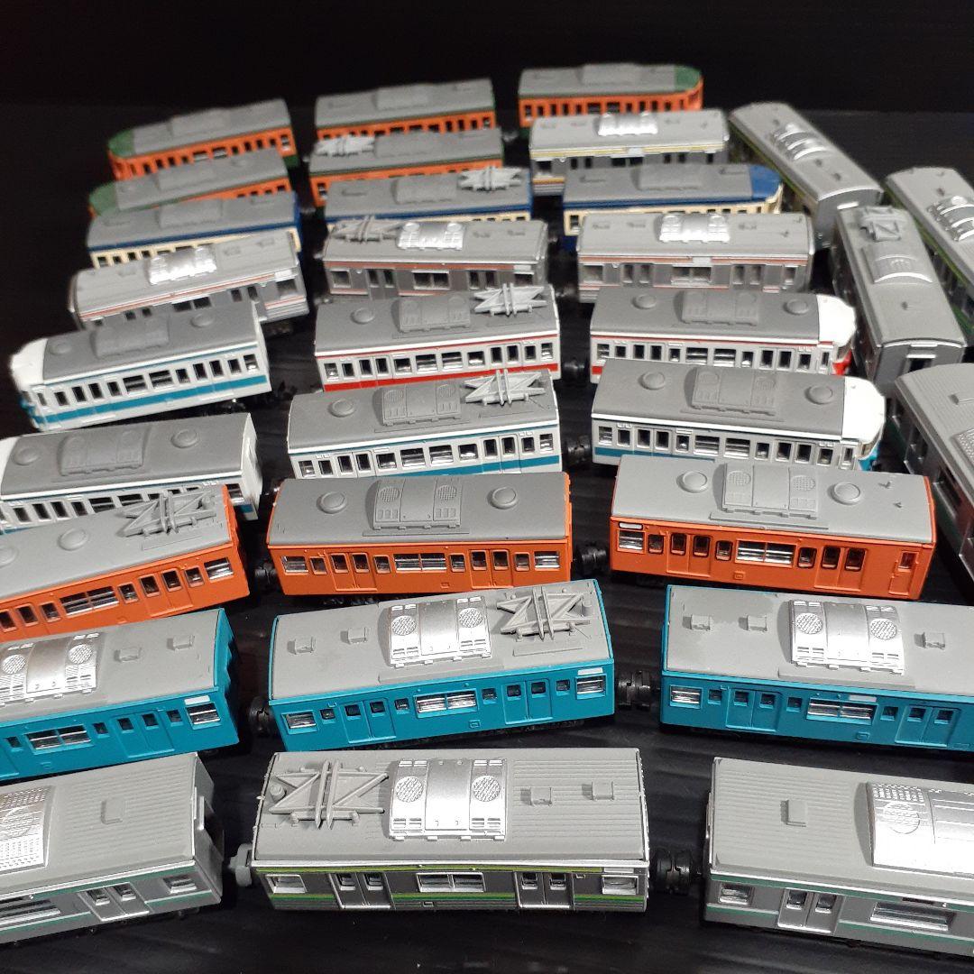 Bトレインショーティ10機種33両及びチョロQ１機種２両のセットまとめ売り