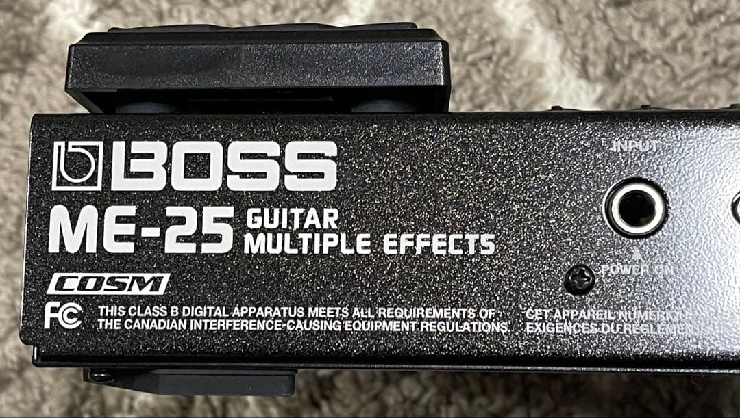 BOSS ME25ギターマルチエフェクター