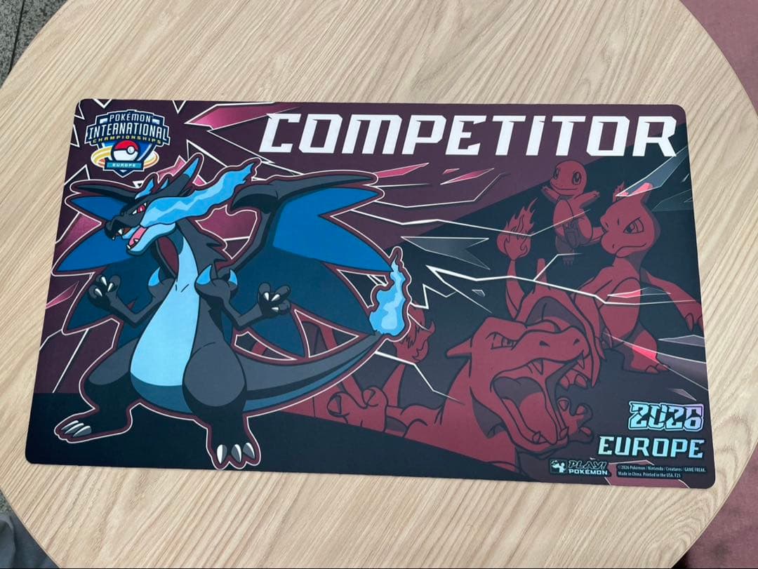EUIC2026 プレイマット　メガリザードンX ポケモンカード　ロンドン