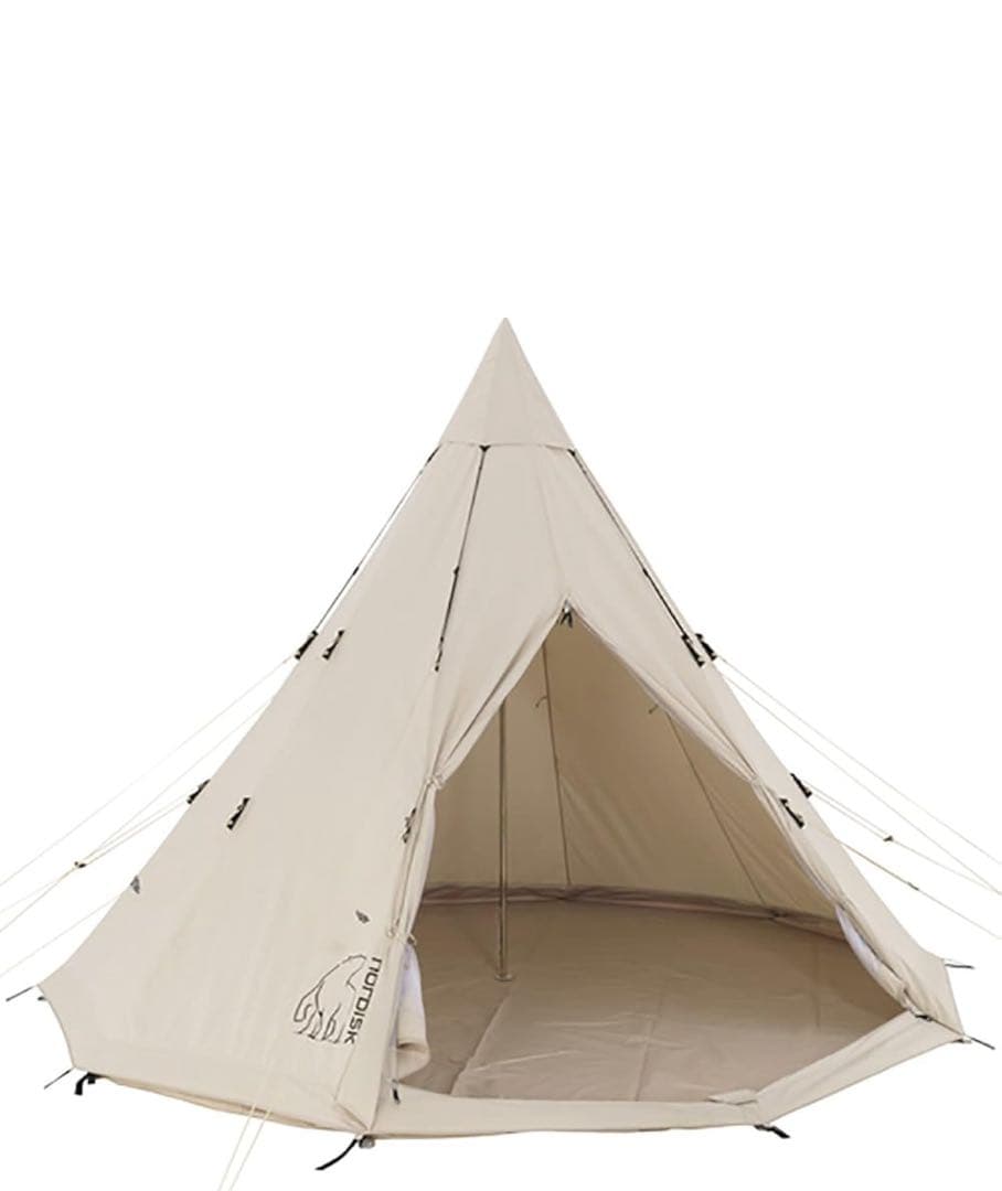 Nordisk 19.6 ジップインフロア付き　ティーピー型テント ベージュ