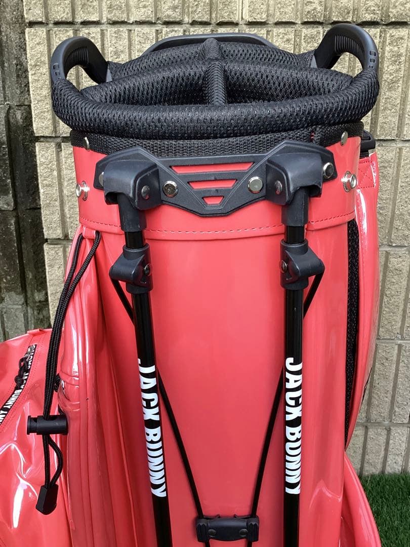 は*る様 JACK BUNNY ジャックバニーエナメルスタンドキャディバッグ