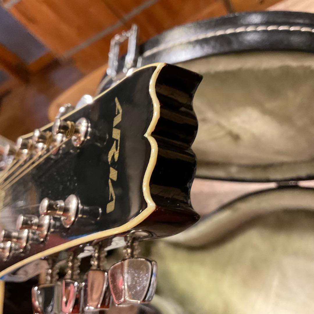 極美品！Aria アリア AM200 フラット マンドリン ハードケース付き