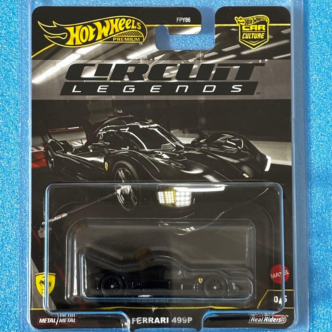 ホットウィール　フェラーリ　499P チェイス　黒　ブラック　ドンキ　限定