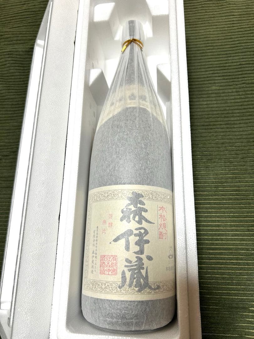 新品未開封 森伊蔵 1800ml 一升瓶入り 本格焼酎