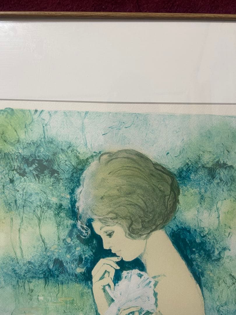 BERNARD CHAROYベルナールシャロワ　リトグラフ　直筆サインあり