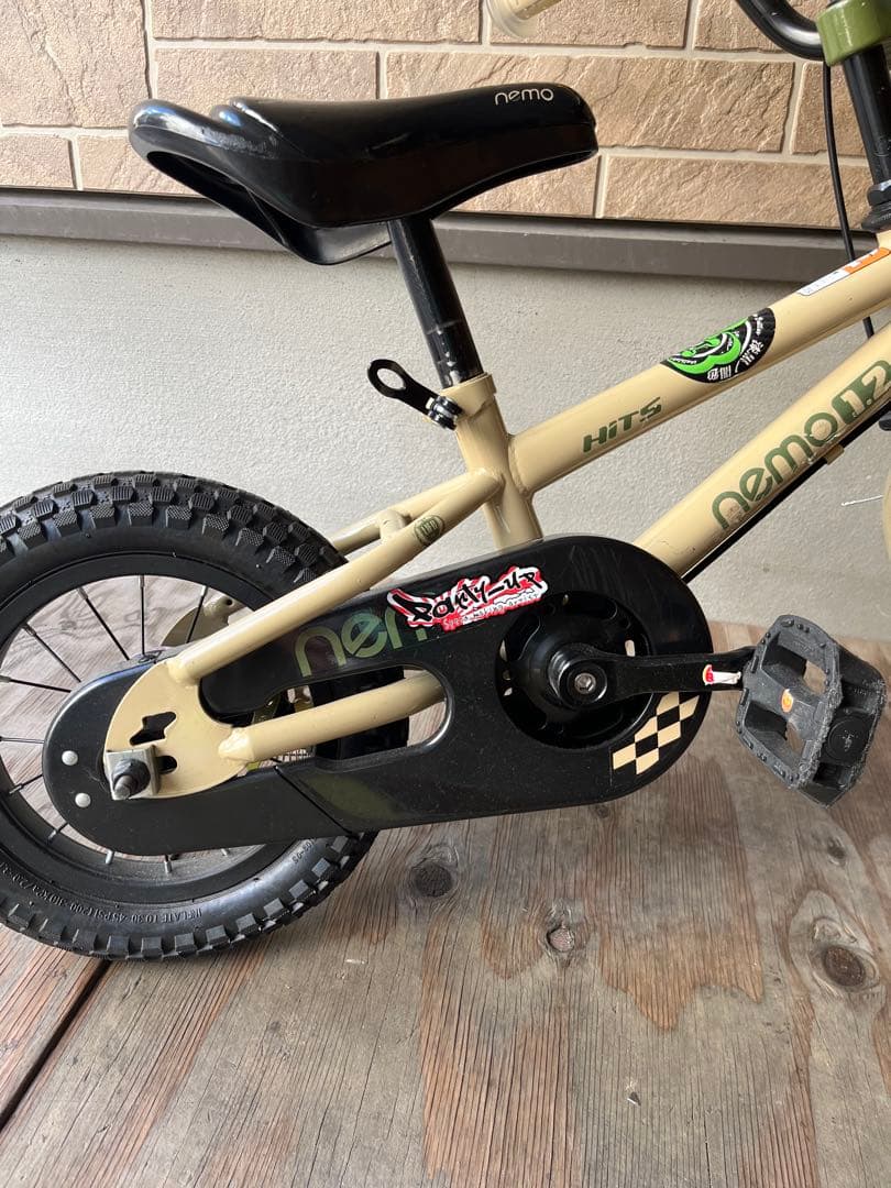 nemo ニーモ　幼児用自転車 ベージュ