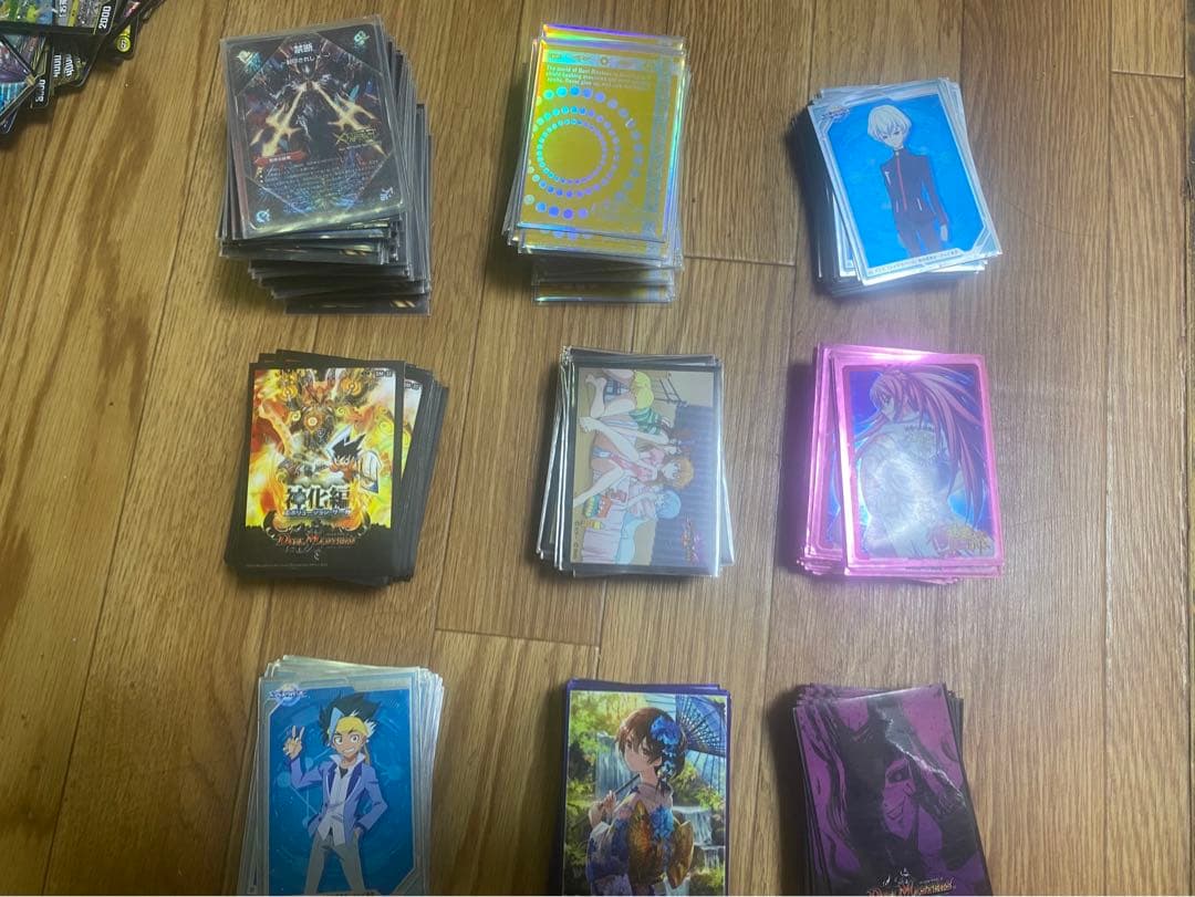 デュエマ引退品　主要デッキ四つ