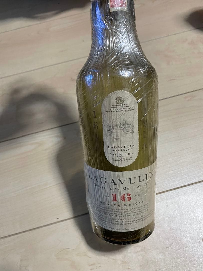 Lagavulin 16年 空き瓶1990年代初期ホワイトフォース表記