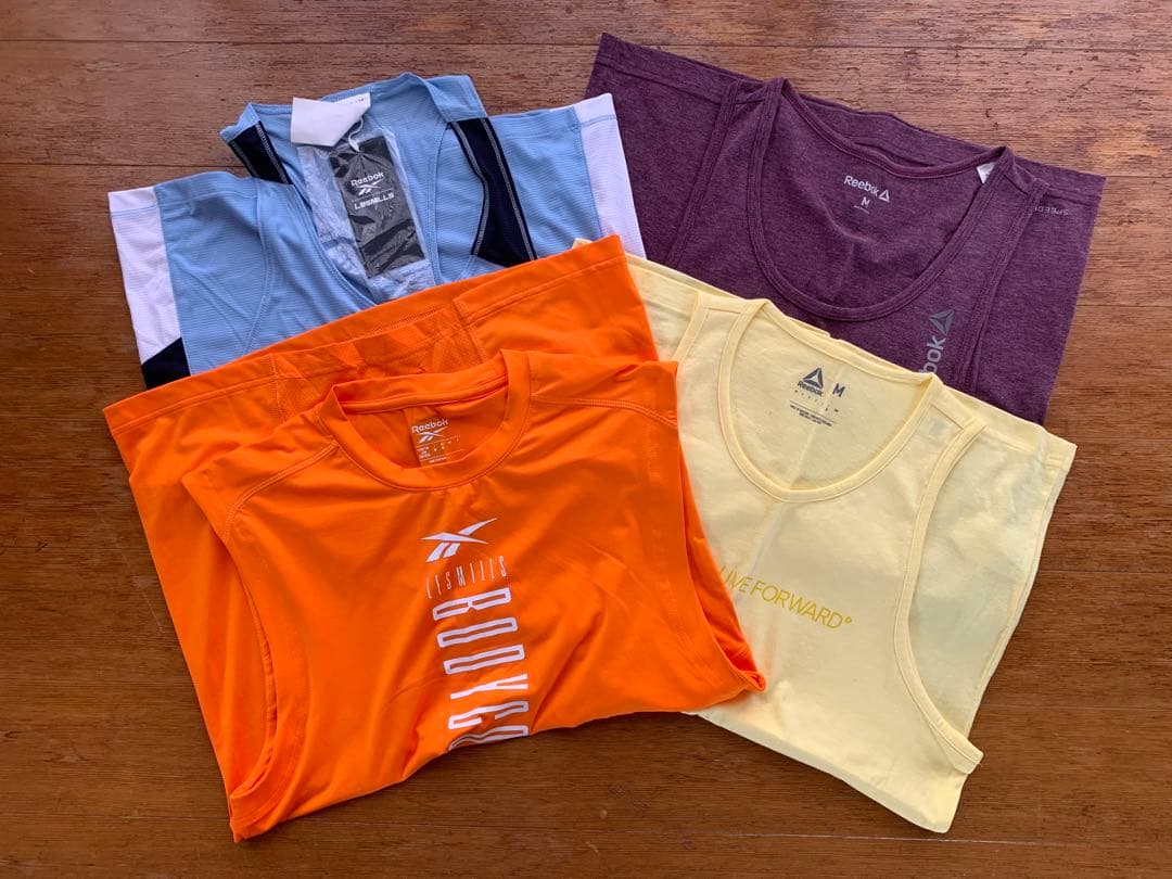LesMills Reebok トレーニングウェア 4枚セット