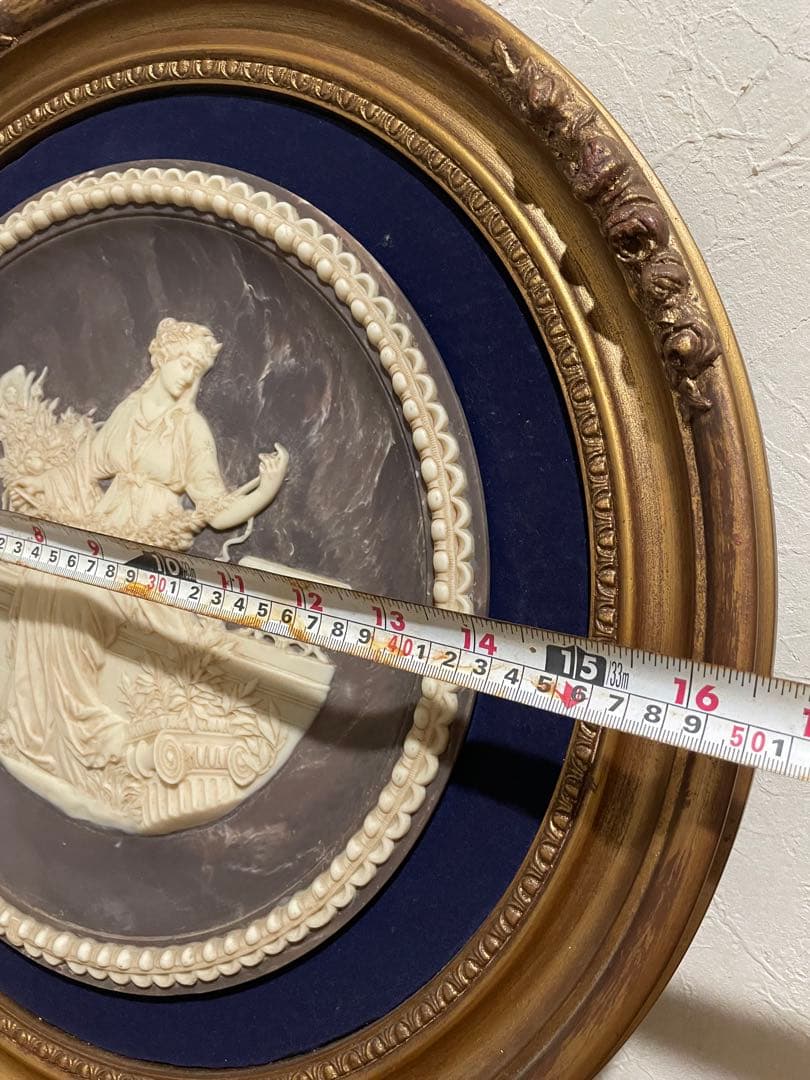 壁掛　インコレイストーン カメオ