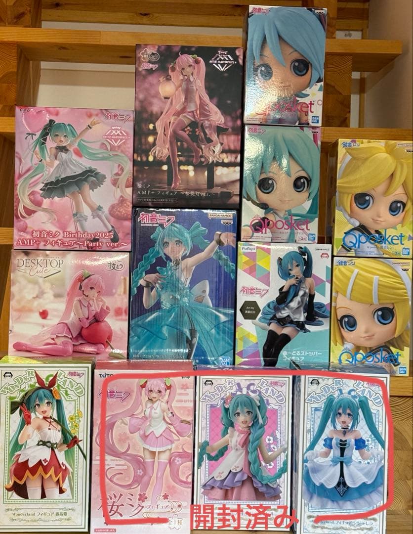 ※一部開封済み　初音ミク フィギュア13個セット
