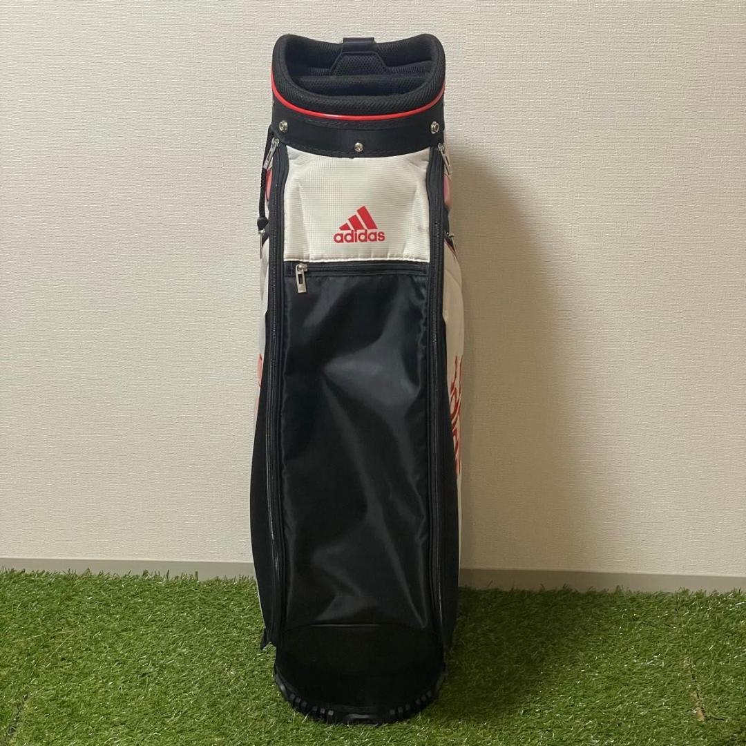 adidas アディダス キャディバッグ ゴルフバッグ ナイロン 軽量