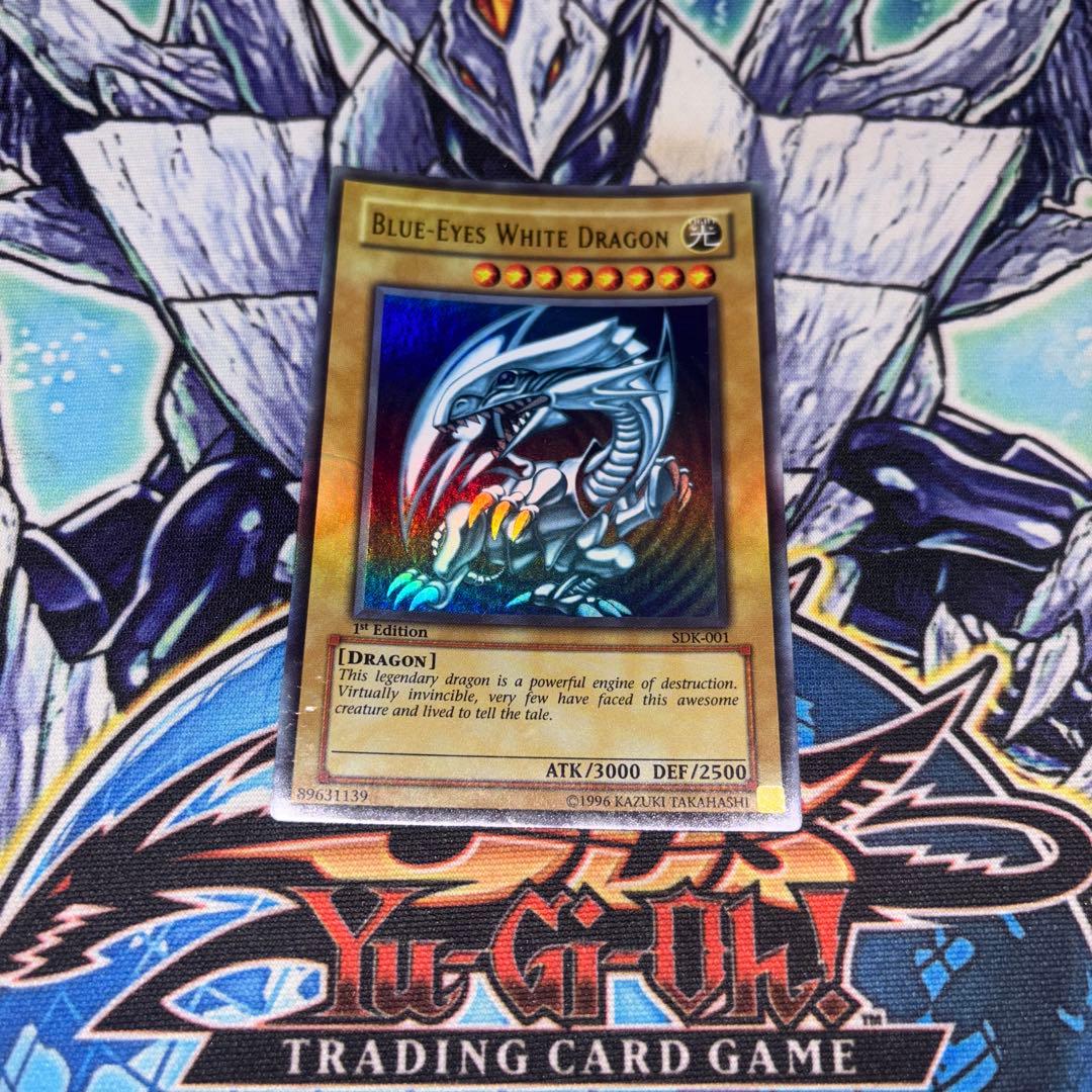 アジア版 青眼の白龍 1st ウルトラ 遊戯王 海外 英語 米 ④