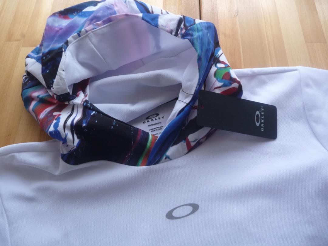 オークリー ENHANCE MY MOBILITY HOODY白L 新品未使用品