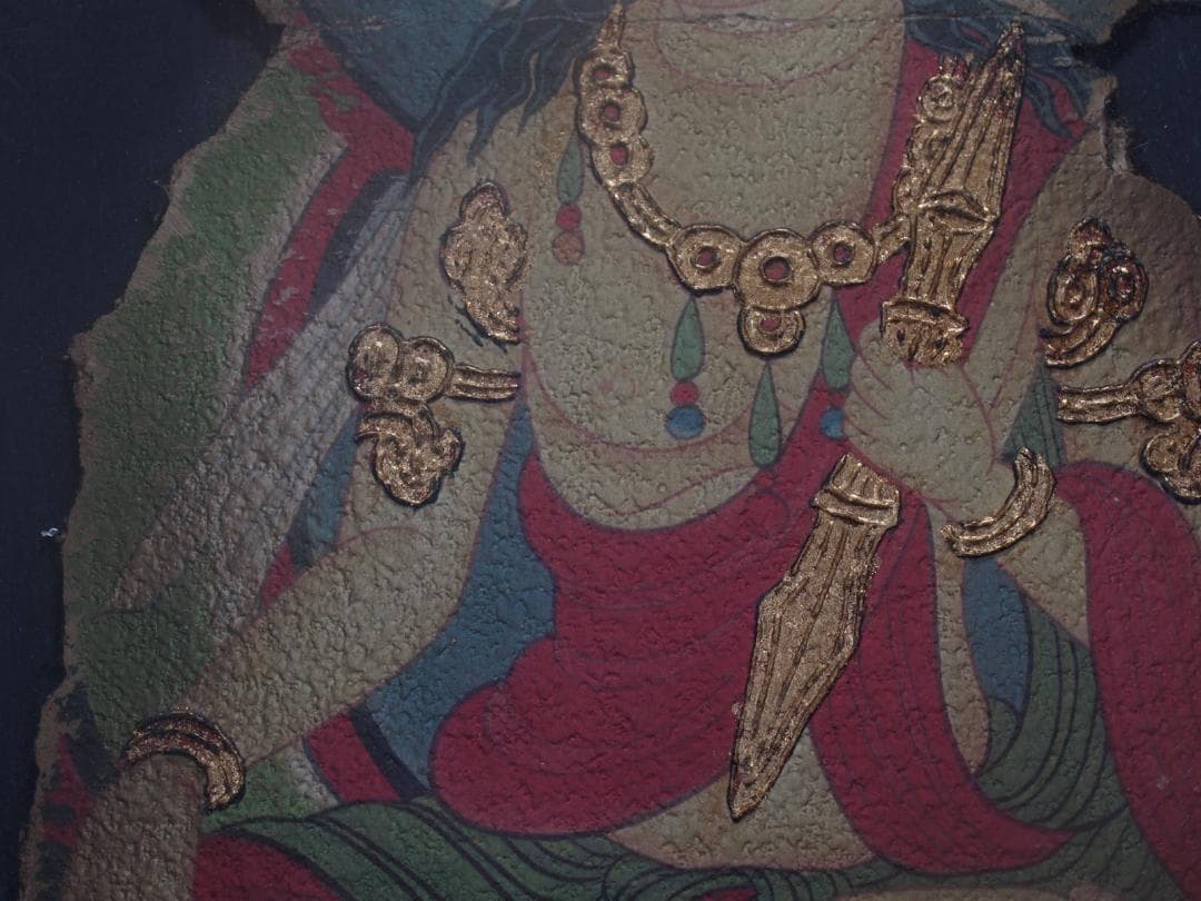 中国の壁画　戦時のもの　人物図　貴重品 古美術 AK1885A7-2