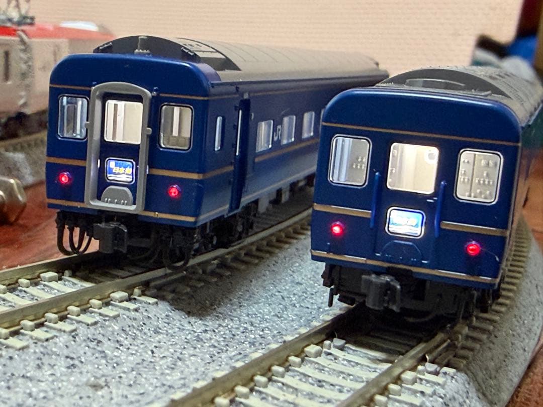 【室内灯有】KATO10-881,882 日本海11両＋EF81トワイライト色