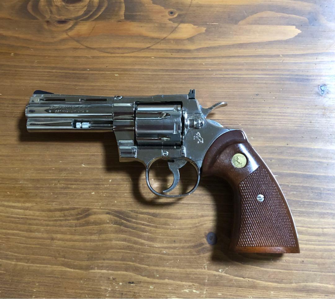 コルトパイソン357マグナム　ガスリボルバー