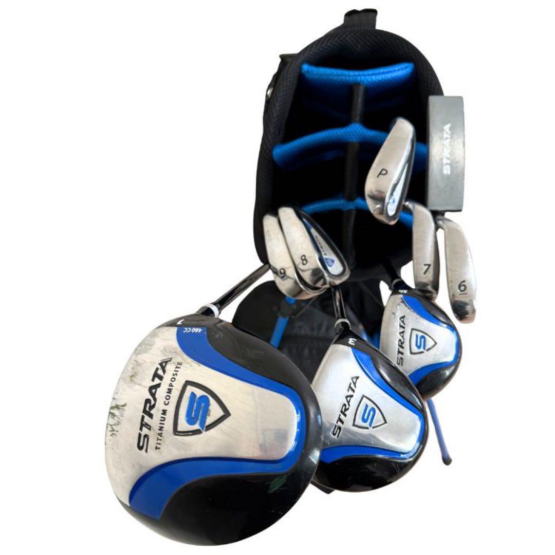 Callaway キャロウェイ STRATA メンズ ゴルフクラブ 9本 セット